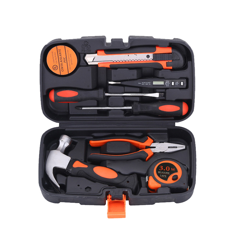 92582100-Pcs-Household-Repair-Tool-Kit-Set-Hammer-Ruler-Hand-Tool-Kit-With-Plastic-Toolbox-1762283-2