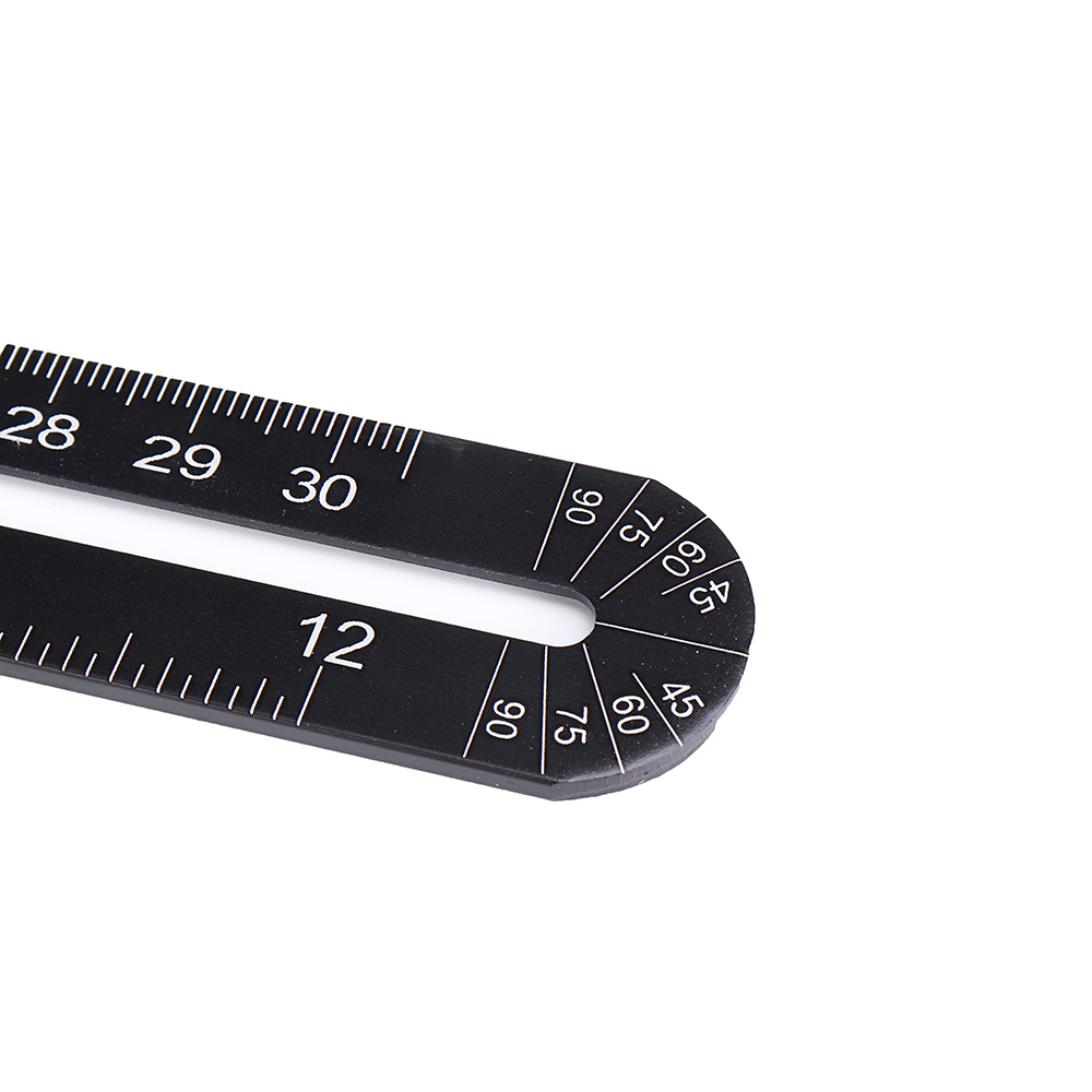 ABS-Plastic-Multifunctional-Folding-Ruler-Movable-Four-fold-Ruler-Template-Tool-Construction-Angle-M-1772063-10
