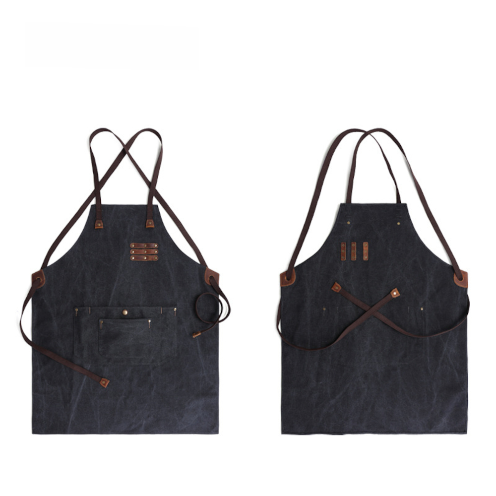 Canvas-Vintage-Apron-Waterproof-Oil-proof-Wearable-Apron-For-Woodworking-Carpenter-Painter-Apron-1774554-1