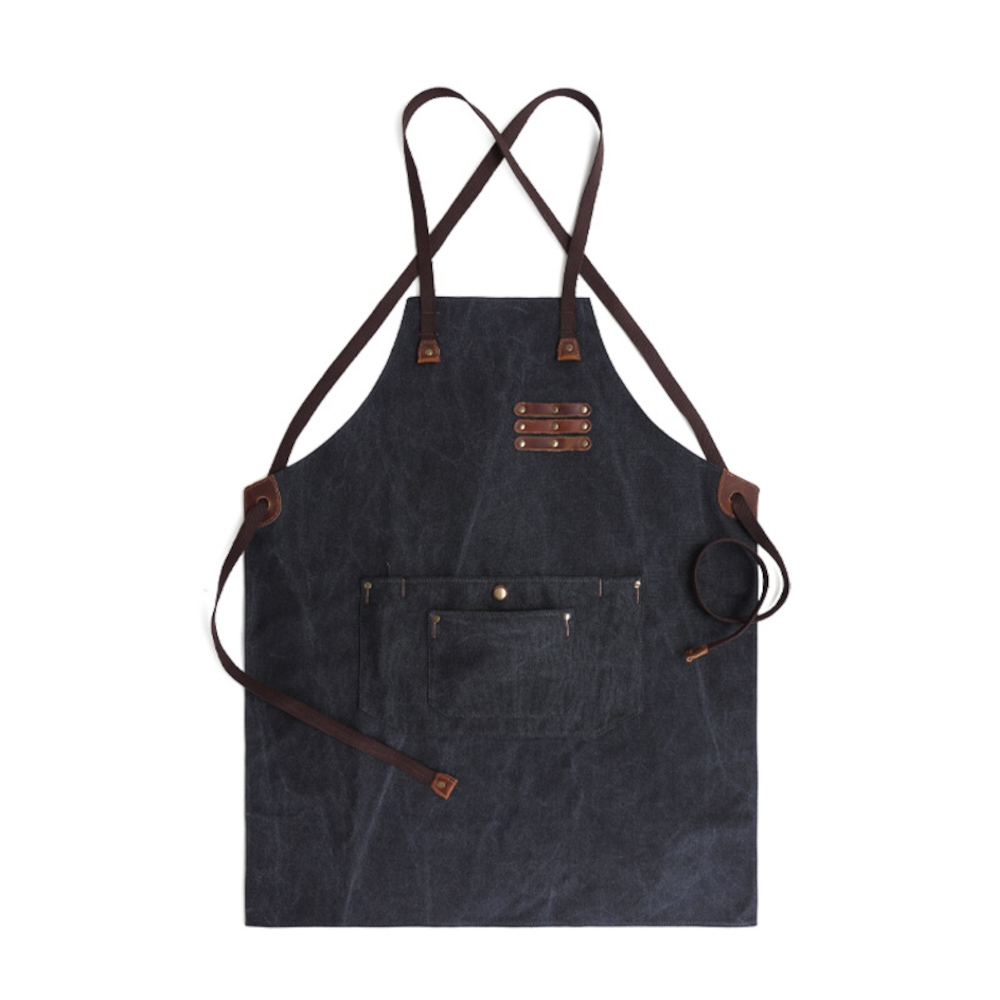 Canvas-Vintage-Apron-Waterproof-Oil-proof-Wearable-Apron-For-Woodworking-Carpenter-Painter-Apron-1774554-4