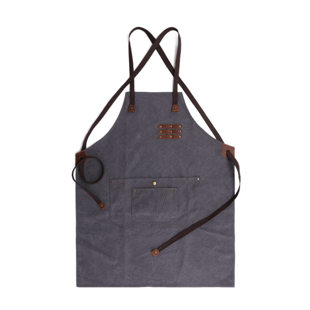 Canvas-Vintage-Apron-Waterproof-Oil-proof-Wearable-Apron-For-Woodworking-Carpenter-Painter-Apron-1774554-5