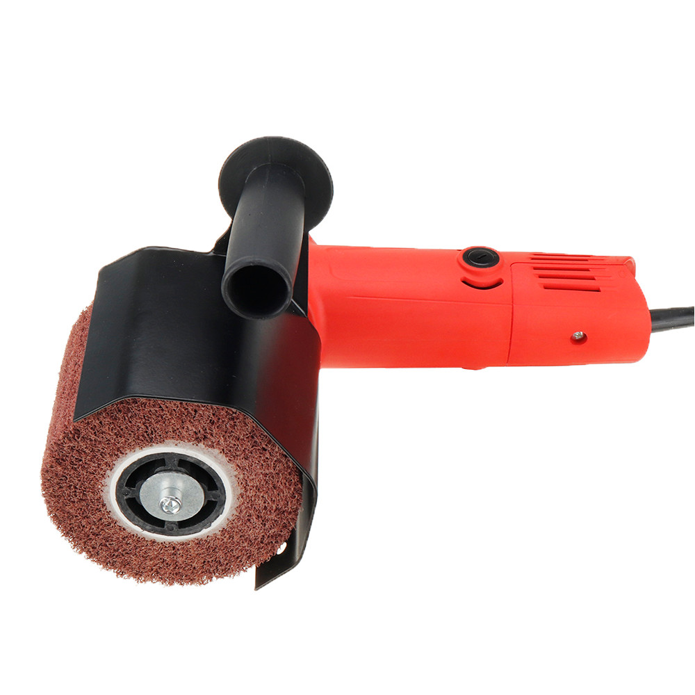 Drillpro-Angle-Grinder-Burnishing-Polishing-Machine-Attachment-Metal-Steel-Wood-Sander-for-115-125-A-1511027-2