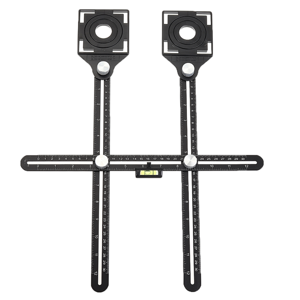 Drillpro-Multi-Functional-Adjustable-Tile-Hole-Locator-Masonry-Glass-Fixed-Punch-Angle-Measuring-Rul-1632296-1