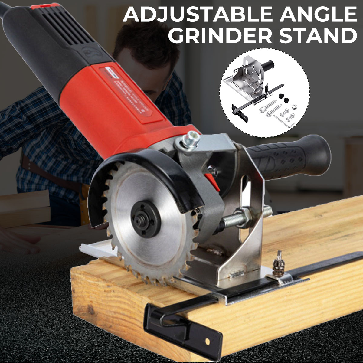 Drillpro-Multifunction-Angle-Grinder-Stand-Angle-Cutting-Bracket-with-Adjustable-Base-Plate-Cover-1775086-1