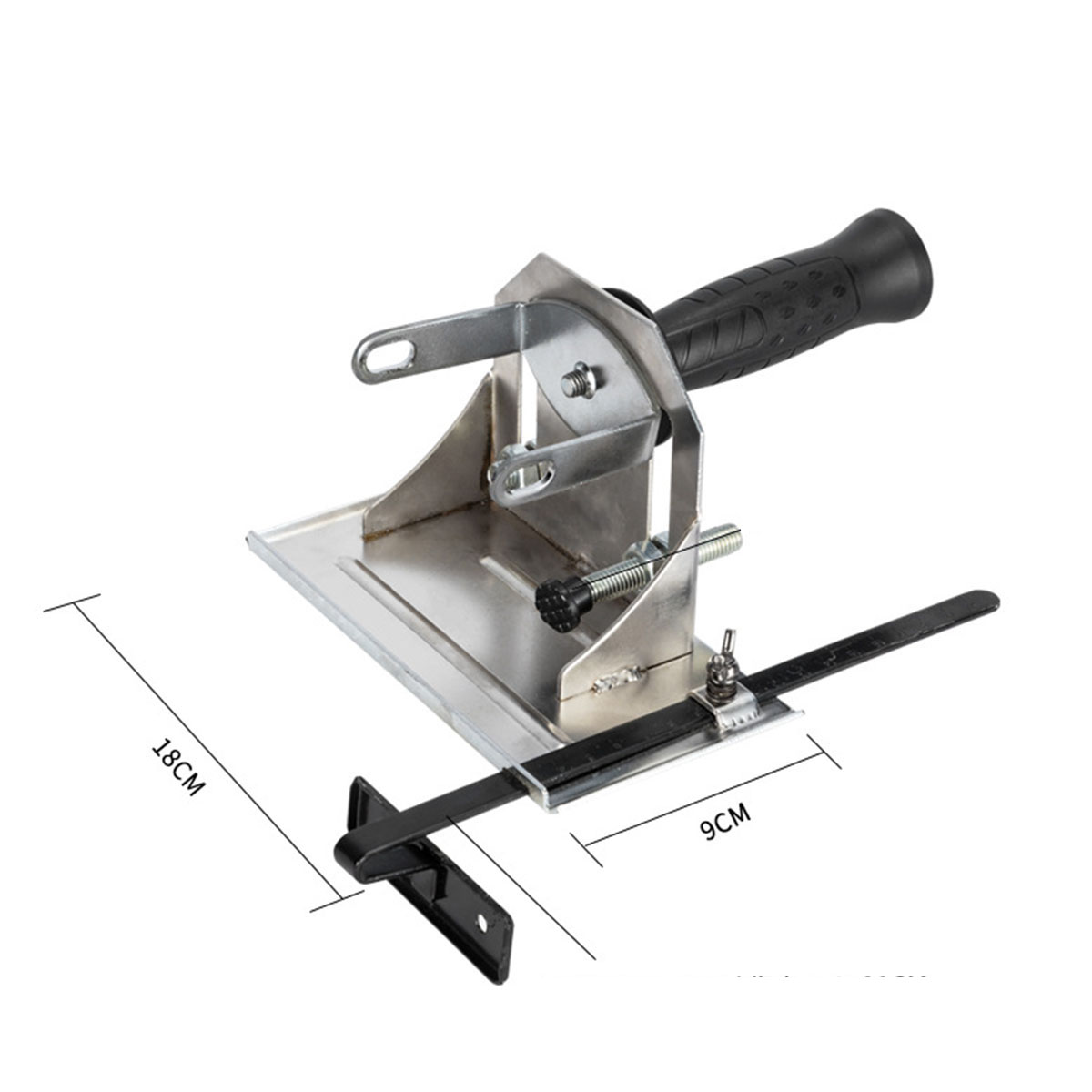 Drillpro-Multifunction-Angle-Grinder-Stand-Angle-Cutting-Bracket-with-Adjustable-Base-Plate-Cover-1775086-10