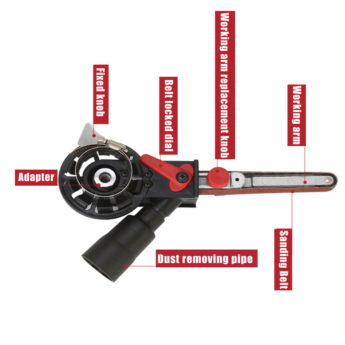 Drillpro-Sanding-Belt-Adapter-Changed-115125mm-Angle-Grinder-into-Sander-Sanding-Machine-1259960-3