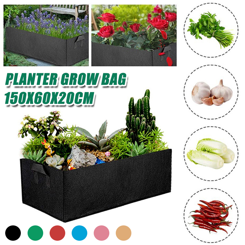 Garden-Planting-Grow-Bag-150x60x20cm-Fabric-Potato-Tomato-Planter-Outdoor-Box-1699882-2
