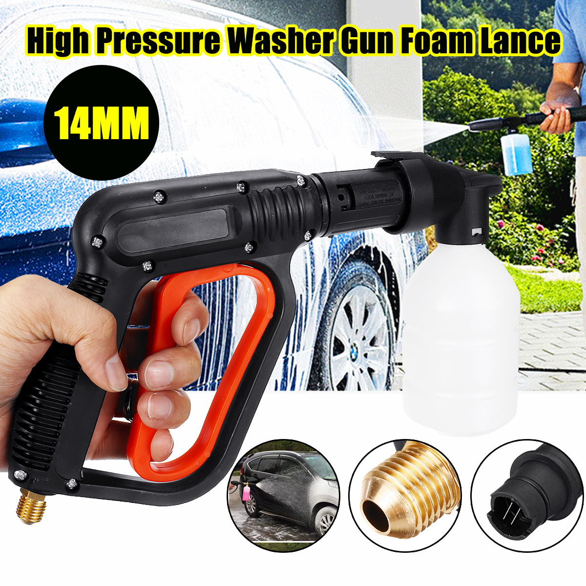High-Pressure-Washer-Foam-Lance-Spray-Pot-14MM-220bar-3200-PSI-For-Car-Wash-1472531-1