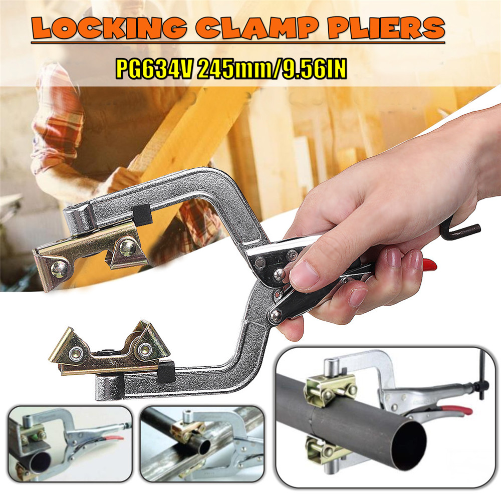 PG634V-245mm-Woodworking-Clamp-Holding-Clamping-Welding-Adjustable-Square-Locking-Pliers-Repair-Tool-1559367-1