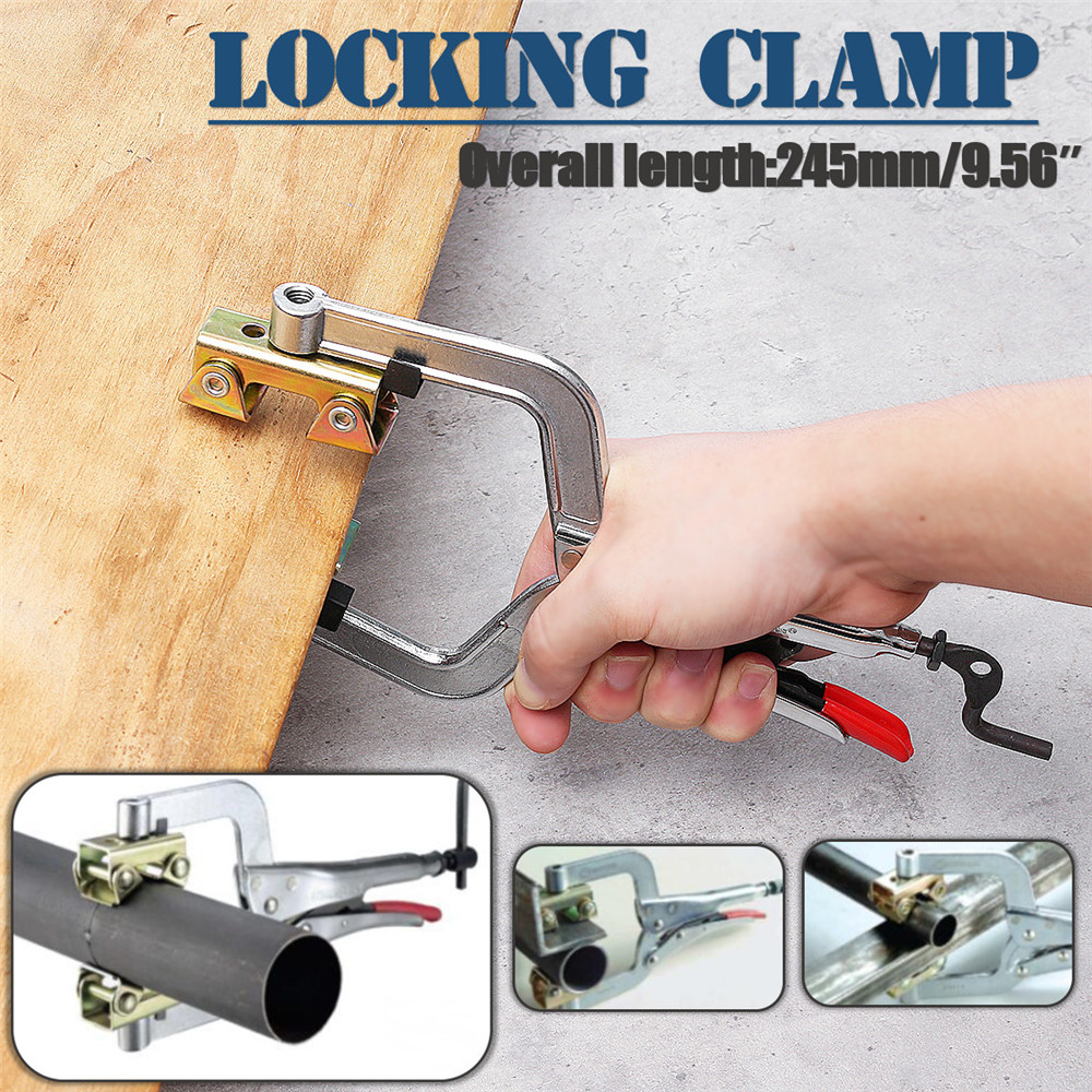 PG634V-245mm-Woodworking-Clamp-Holding-Clamping-Welding-Adjustable-Square-Locking-Pliers-Repair-Tool-1559367-2