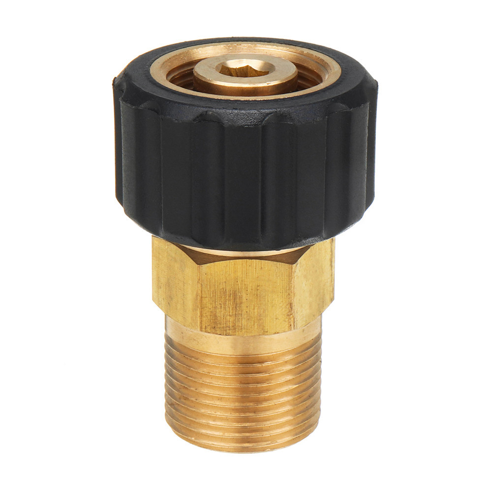 Pressure-Washer-Adapter-Female-M22x15mm-Convert-to-Male-M22x14mm-Quick-Connect-1315905-1