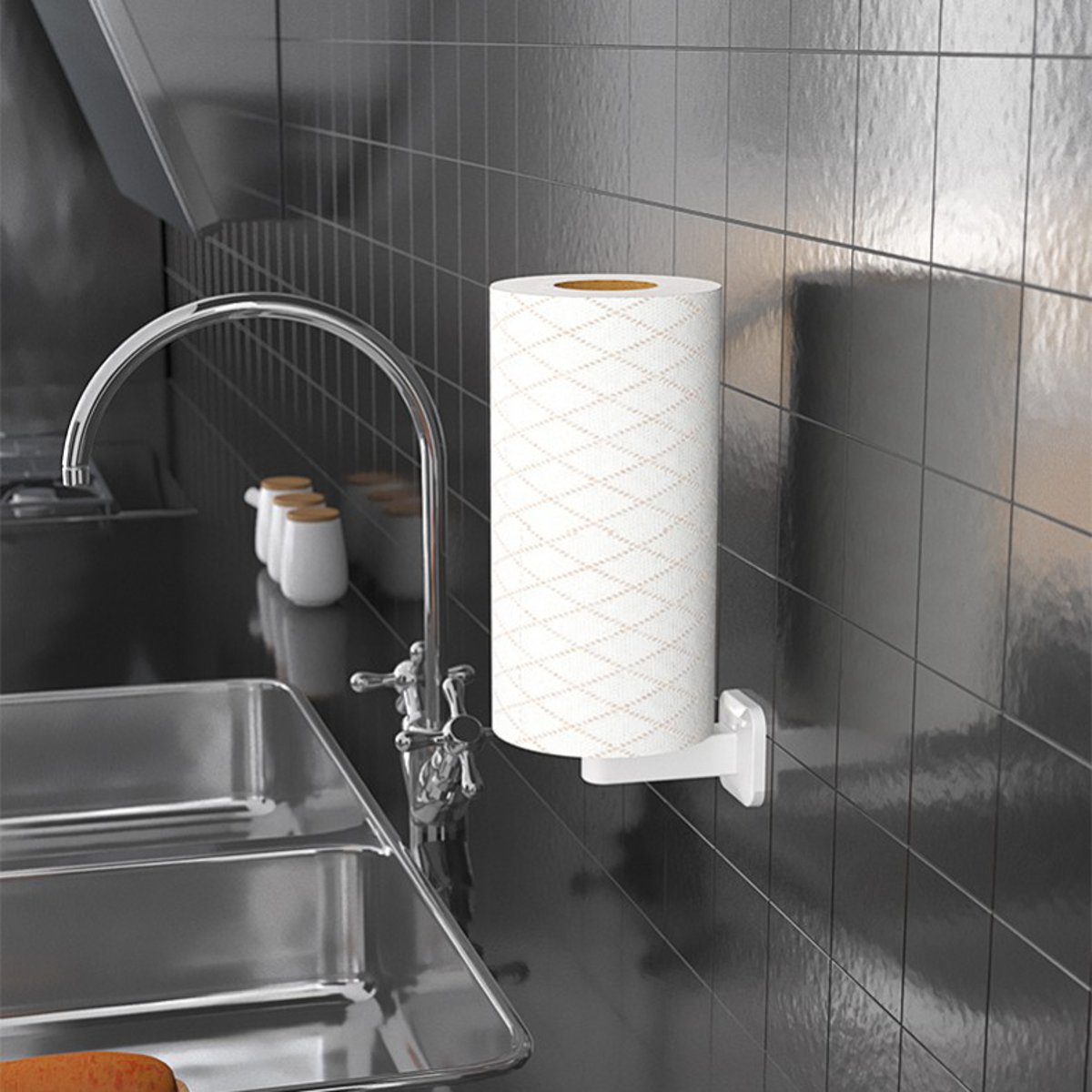 Roll-Paper-Holder-Toilet-Kitchen-Tissue-Towel-Storage-Organizer-Hanging-Rack-1590455-9