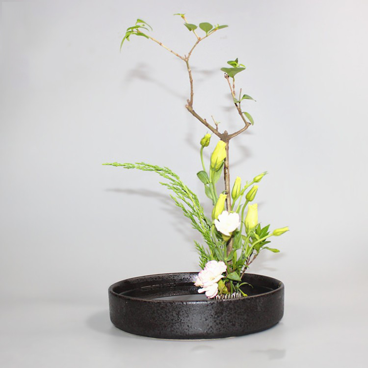 Round-Ikebana-Kenzan-Flower-Frog-Arranger-Holder-Art-Fixed-Arranging-Tools-Pin-Holder-1695816-3