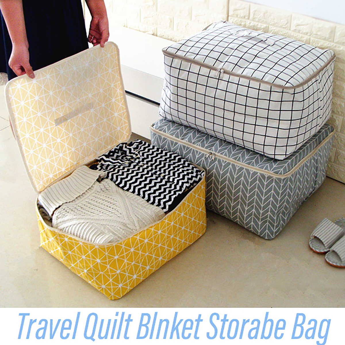 Simple-Folding-Clothes-Organizer-Durable-Storage-Bag-Quilt-Blanket-Sock-Container-1606431-1