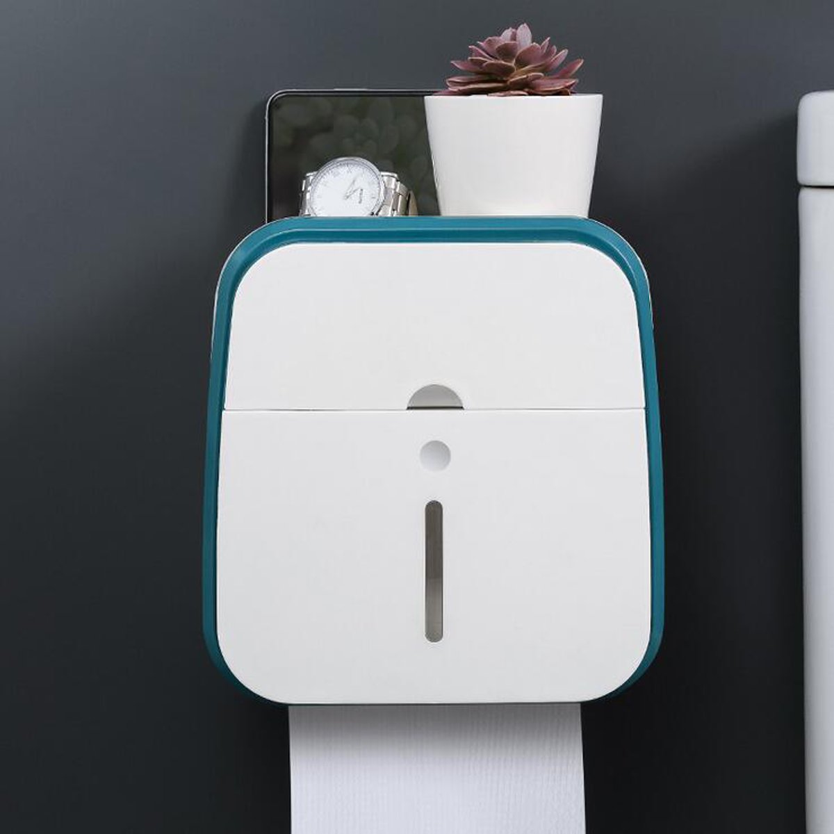 Toilet-Hand-Paper-Towel-Dispenser-Tissue-Box-Holder-Wall-Mounted-Bathroom-Kit-1591177-7