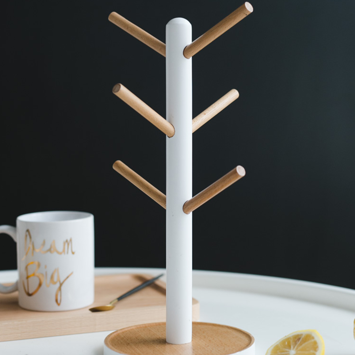 Tree-Branch-Type-Wooden-Cup-Holder-Kitchen-Shelf-For-Coffee-And-Tea-Cup-Draining-1746300-6