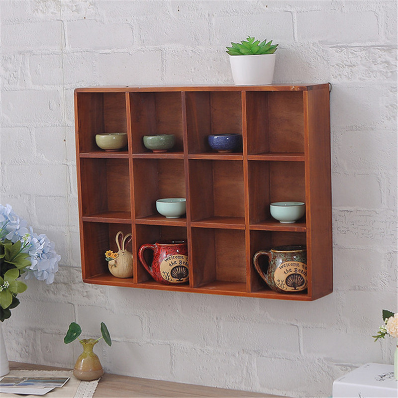 Wall-Mounted-Storage-Shelf-Wooden-Hanging-Shelf-Wall-Display-Rack-Holder-1629909-4
