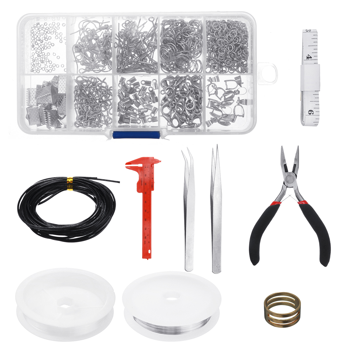 10-Grid-Accessories-Combination-Set-Open-Ring-Close-Ring-Lobster-Clasp-Ring-Feed-Ring-Hand-Tool-Plie-1816145-7