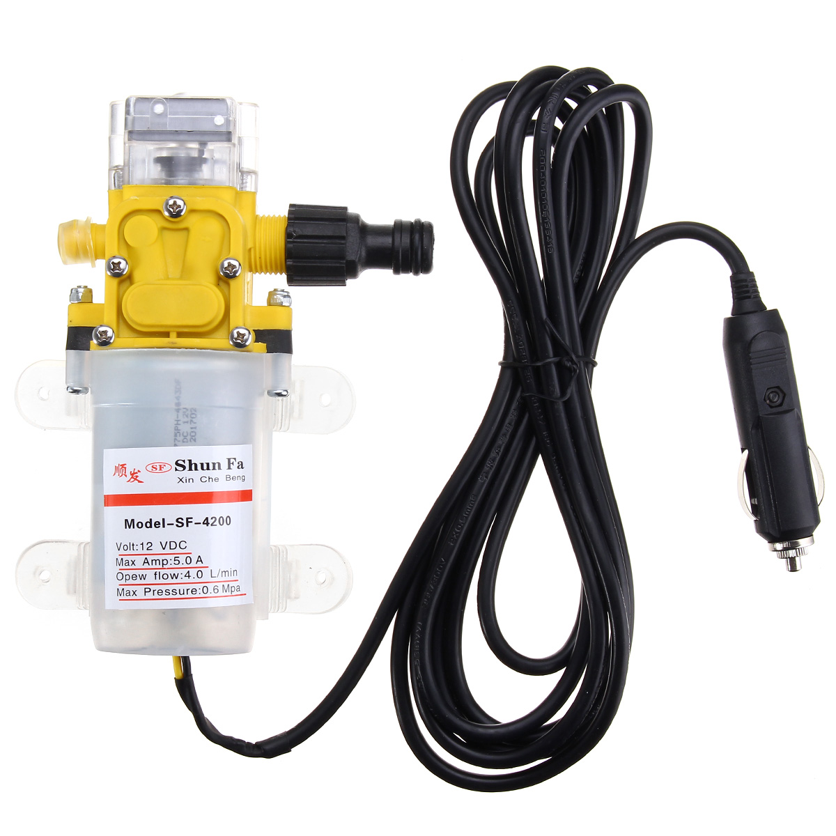12V-Portable-100W-160PSI-High-Pressure-Electric-Washer-Wash-Pump-Set-1188439-4