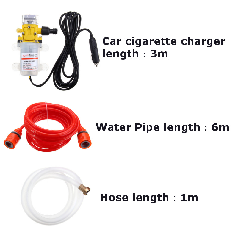 12V-Portable-100W-160PSI-High-Pressure-Electric-Washer-Wash-Pump-Set-1188439-6