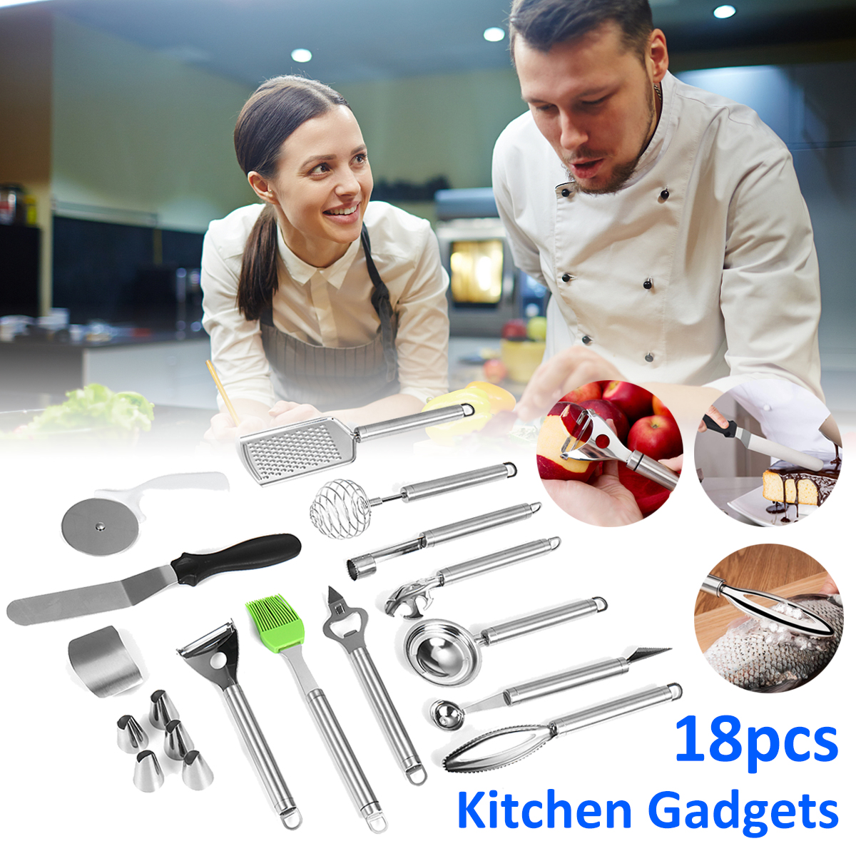 18pcs-Kitchen-Utensils-Set-Stainless-Steel-Non-Stick-Silica-Gel-Cooking-Tools-Kit-1706786-1