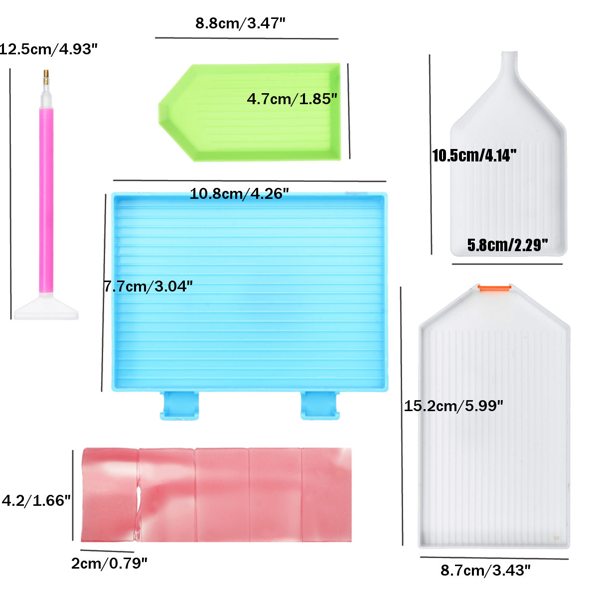 215Pcs-5D-Diamond-Painting-Tools-Kit-DIY-Diamond-Embroidery-Accessories-Pen-Set-1457714-2