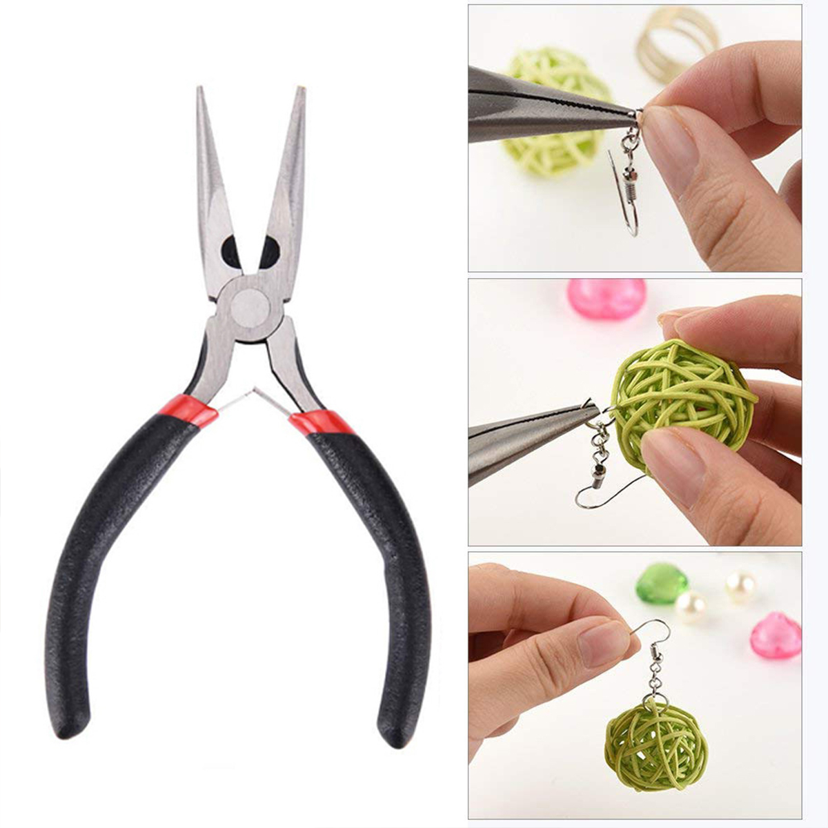 22Pcs-Jewelry-Making-Tools-Repair-Kit-Jewelry-Pliers-Beading-Wire-Set-DIY-Craft-1713659-14