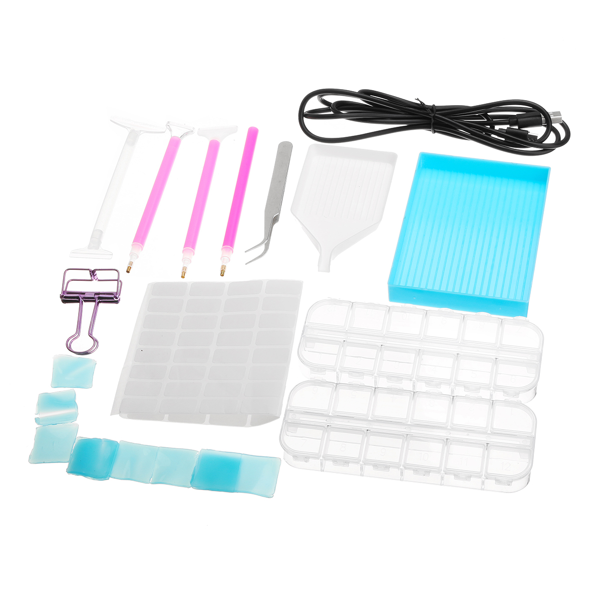 24xA4-LED-Pad-Tablet-Board-5D-Diamond-Painting-Tools-Kit-Embroider-Cross-Stitch-1448932-2