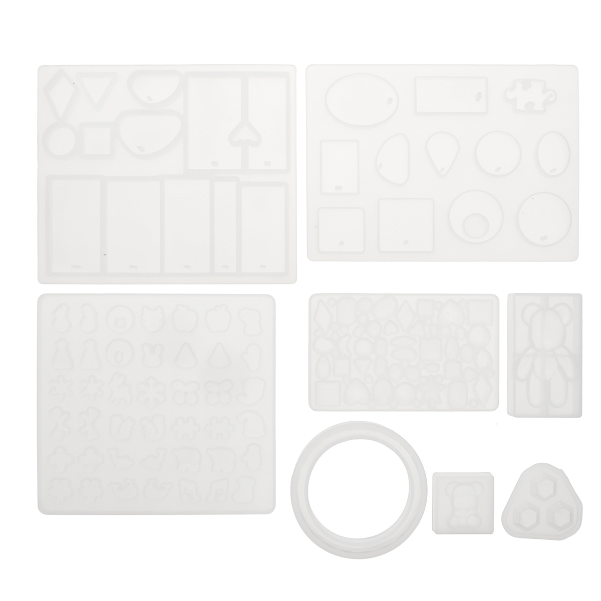 277Pcs-Jewelry-Silicone-Mold-Set-DIY-Craft-Resin-Casting-Making-Jewelry-Pendant-1768742-10