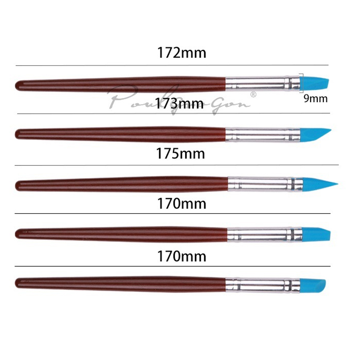 27Pcs-Acrylic-Spiral-Bar-Mould-Kit-Dotting-Painting-Tool-Mandala-Rocks-Painting-Stencils-1677012-3