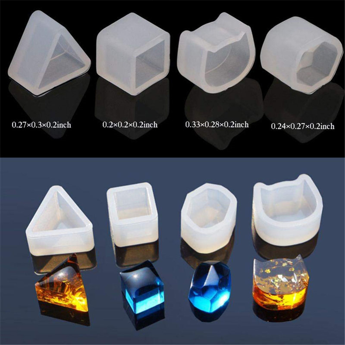 285Pcs-Resin-Casting-Molds-Kit-Silicone-Making-Jewelry-DIY-Pendant-Craft-Mould-Tools-Kit-1808480-4
