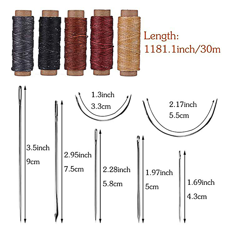 28Pcs-Professional-Leather-Craft-Working-Tools-Kit-for-Hand-Sewing-Tools-DIY-1902731-2