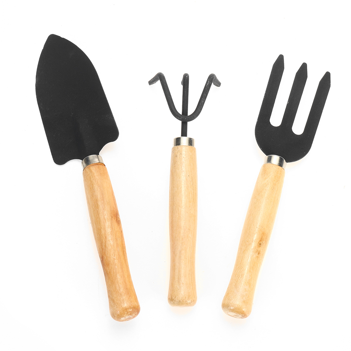 3Pcs-Gardening-Hand-Tools-Set-Plant-Rake-Trowel-Shovel-Loosening-Soil-Planting-Tools-1720938-3