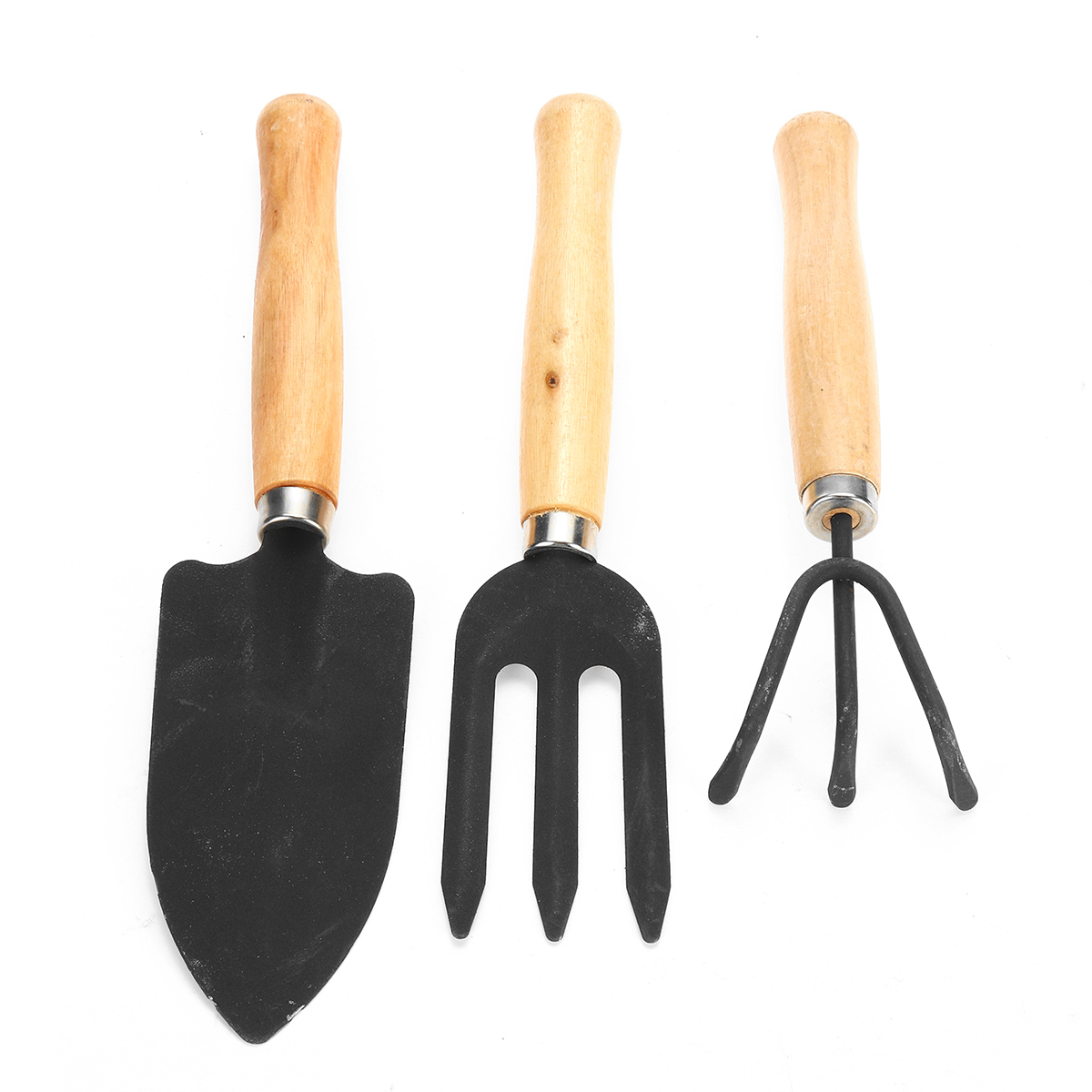 3Pcs-Gardening-Hand-Tools-Set-Plant-Rake-Trowel-Shovel-Loosening-Soil-Planting-Tools-1720938-5
