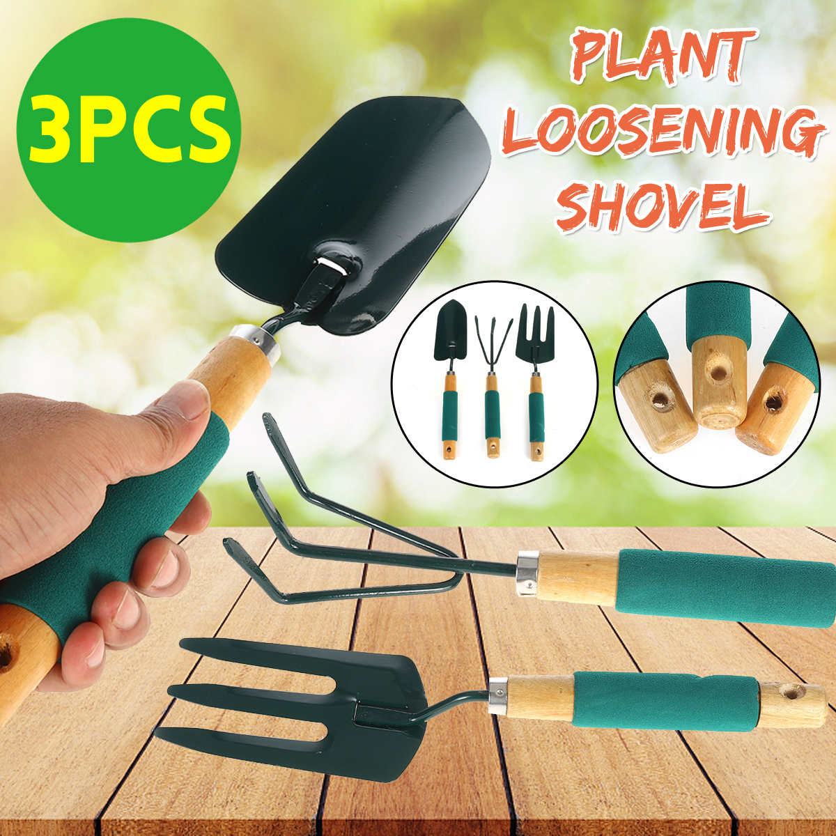 3Pcs-Mini-Gardening-Plant-Pot-Gardening-Tools-Small-Durable-Shovel-Rake-Spade-Set-Tool-1720934-1