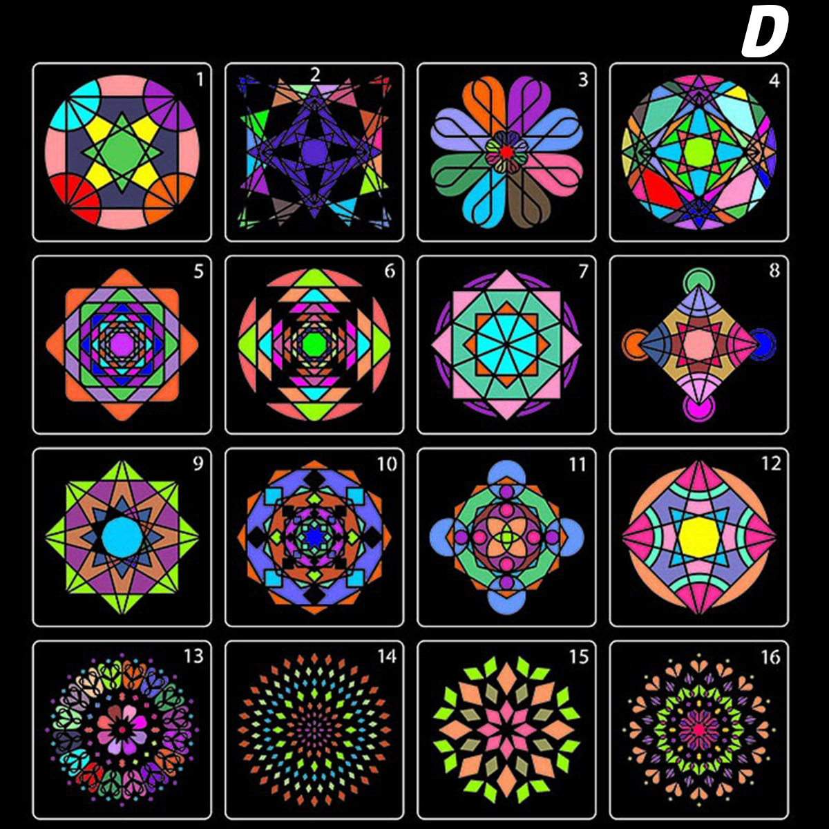 40Pcs-Mandala-Dotting-Tools-Set-Kit-Painting-Rocks-Stone-Art-Pen-Paint-Stencil-Tools-Kit-1725544-11