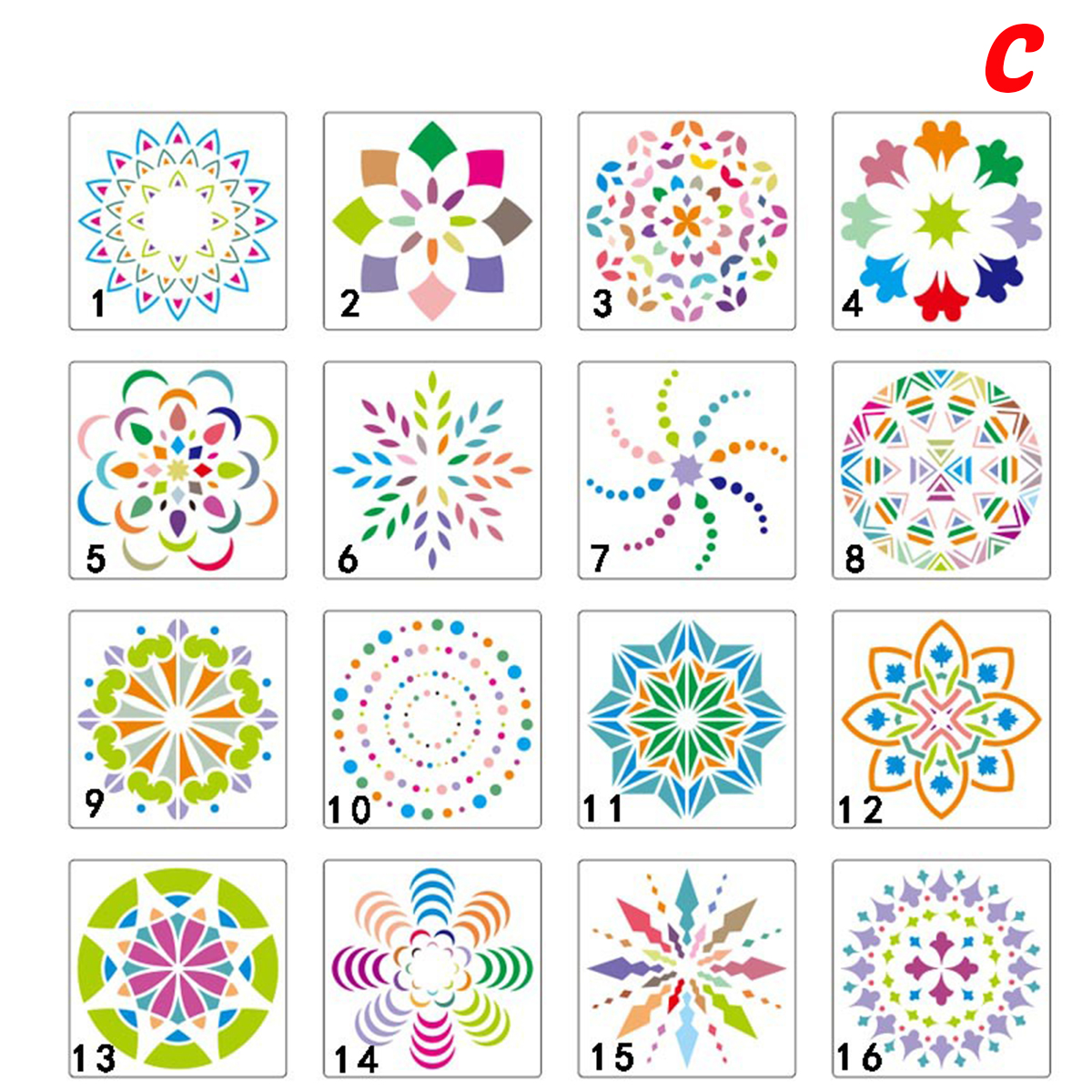 40Pcs-Mandala-Dotting-Tools-Set-Kit-Painting-Rocks-Stone-Art-Pen-Paint-Stencil-Tools-Kit-1725544-9