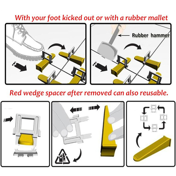 500Pcs-Clips200Pcs-Wedges-Tile-Leveling-System-SpacerPliers-1104084-10