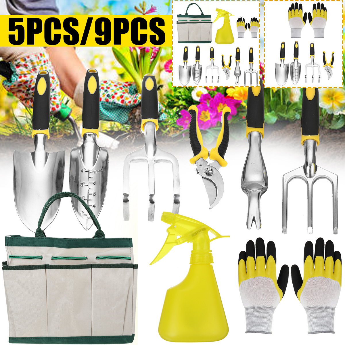59PCS-Garden-Tool-Bag-Toolbag-Manual-Gardening-Planting-Hand-Fork-Digging-Tool-1695521-1
