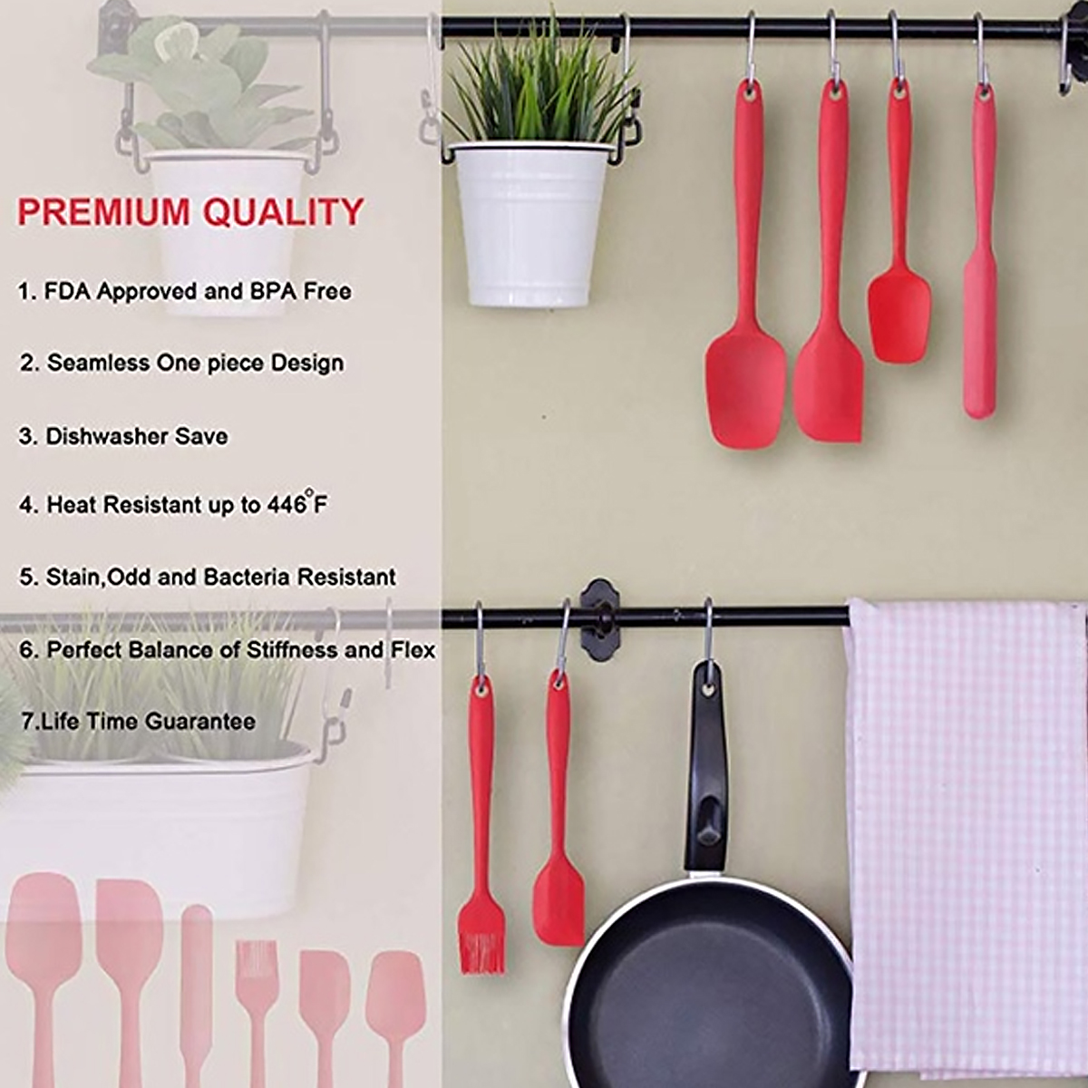 6PCS-Non-Stick-Rubber-Spatula-Set-Heat-Resistant-Spatula-Kitchen-Utensils-Set-Tools-Kit-1707591-4