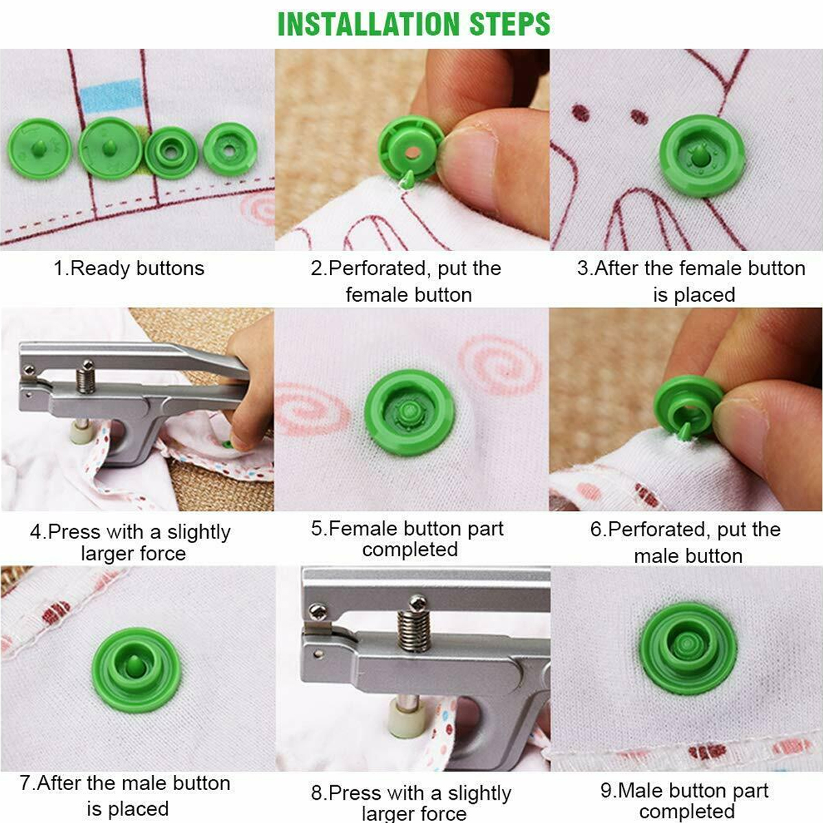 T5-Plastic-Fastener-Snap-150240360Pcs-Closures-Buttons-for-Cloth-Resin-Press-1708775-13