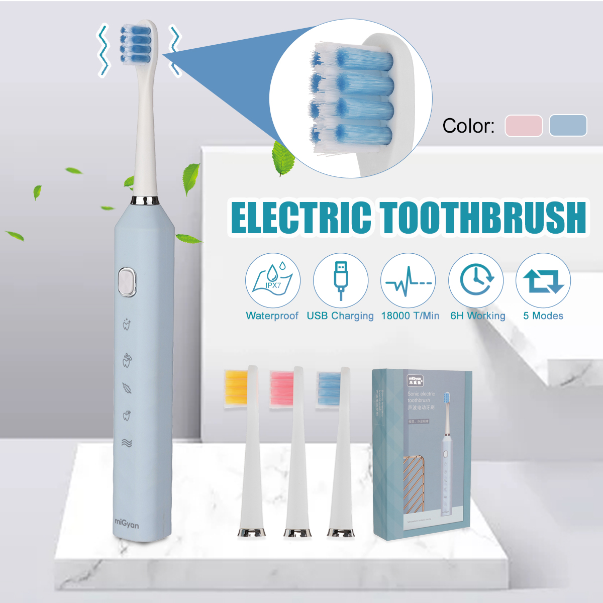 18000rpm-Electric-Toothbrush-5-Modes-Tooth-Cleaner-IPX7-Waterproof-For-Above-Over-12-Years-Old-1869980-1
