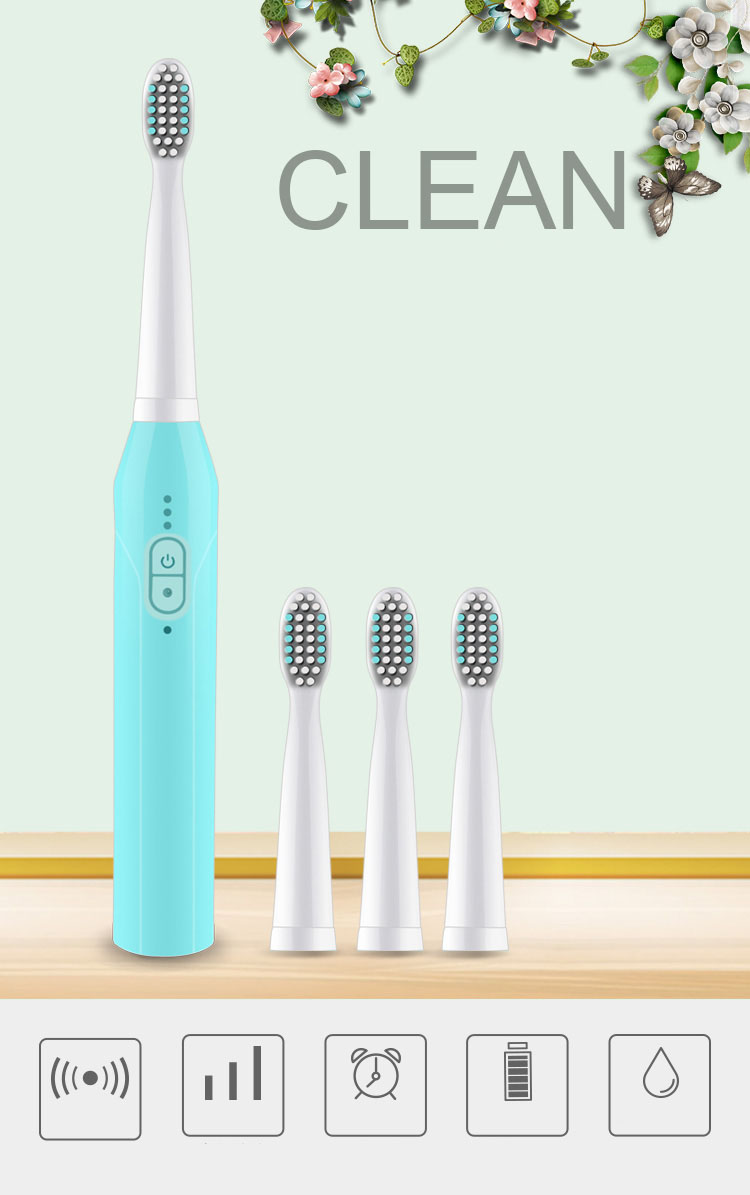 3-Brush-Modes-Essence-Sonic-Electric-Wireless-USB-Rechargeable-Toothbrush-IPX7-Waterproof-1283407-1