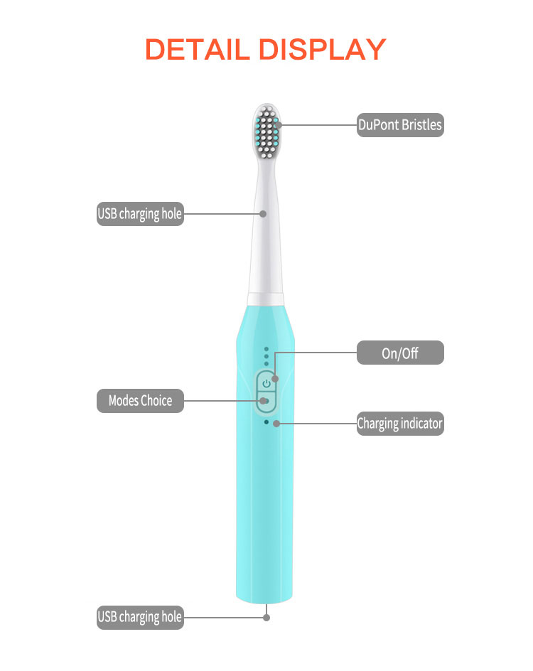 3-Brush-Modes-Essence-Sonic-Electric-Wireless-USB-Rechargeable-Toothbrush-IPX7-Waterproof-1283407-5