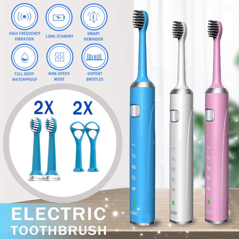 Bakeey-Electric-Toothbrush-Powerful-Cleaning-IPX-7-Waterproof-USB-Charging-Toothbrush-1754982-1