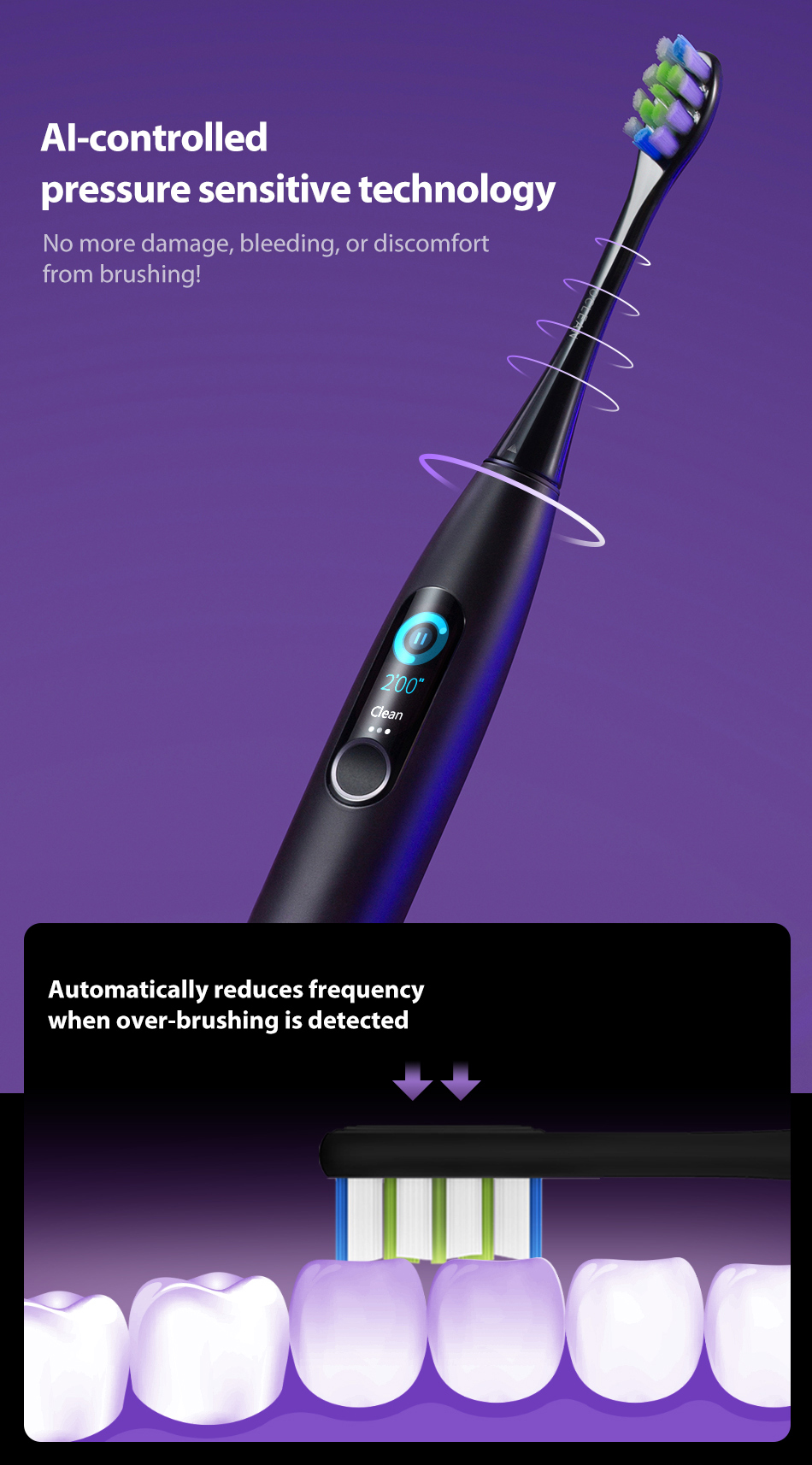 Oclean-X-PRO-Blue-Sonic-Electric-Toothbrush-32-Levels-IPX7-Waterproof-Touchscreen-Rechargeable-Tooth-1776530-5