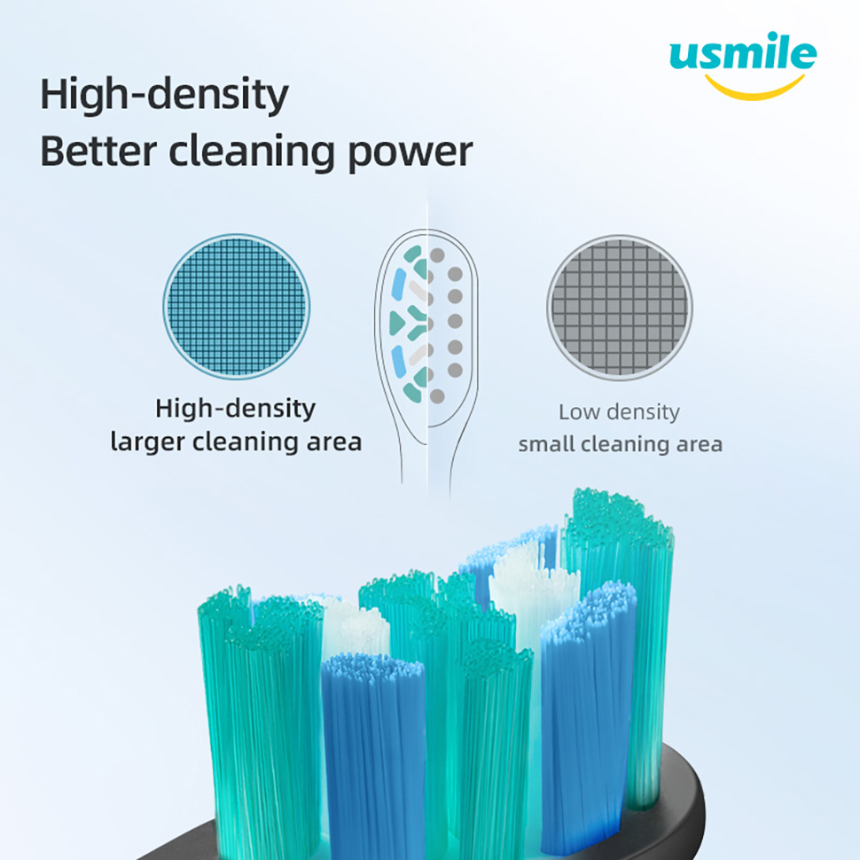 USMILE-4PCS-Diamond-Series-Electric-Toothbrush-Replacement-Heads-Deep-Cleaning-Tooth-With-Travel-Cov-1960721-5