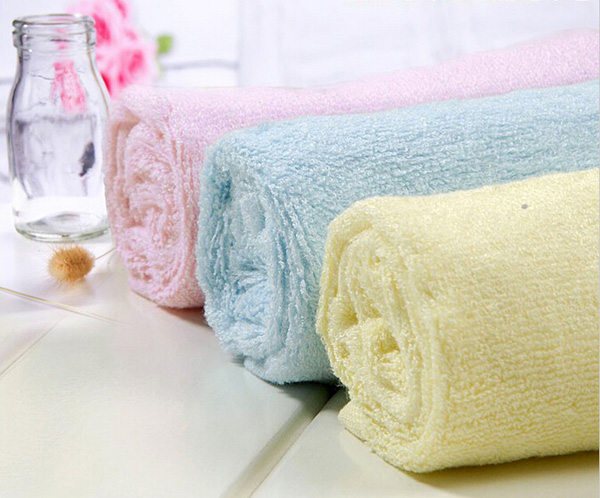 2525cm-Bamboo-Fiber-Antibacterial-Handkerchief-Absorbent-Soft-Baby-Face-Towel-977613-6