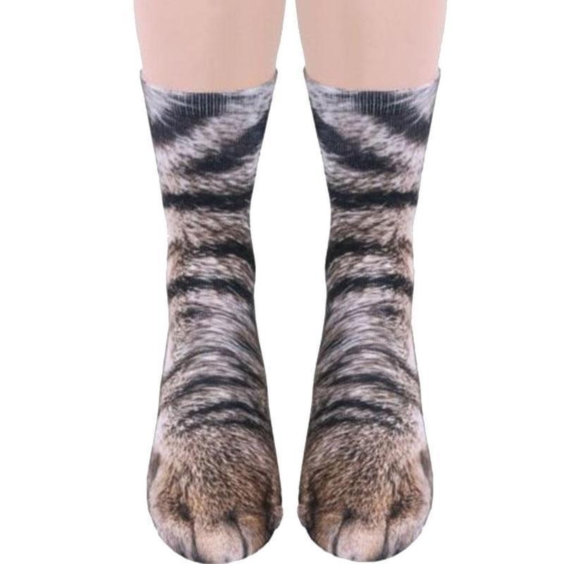 Creative-3D-Print-Adult-Animal-Paw-Socks-Unisex-Crew-Cat-Long-Tube-Stocks-Elastic-Breathable-Sock-Do-1484961-2