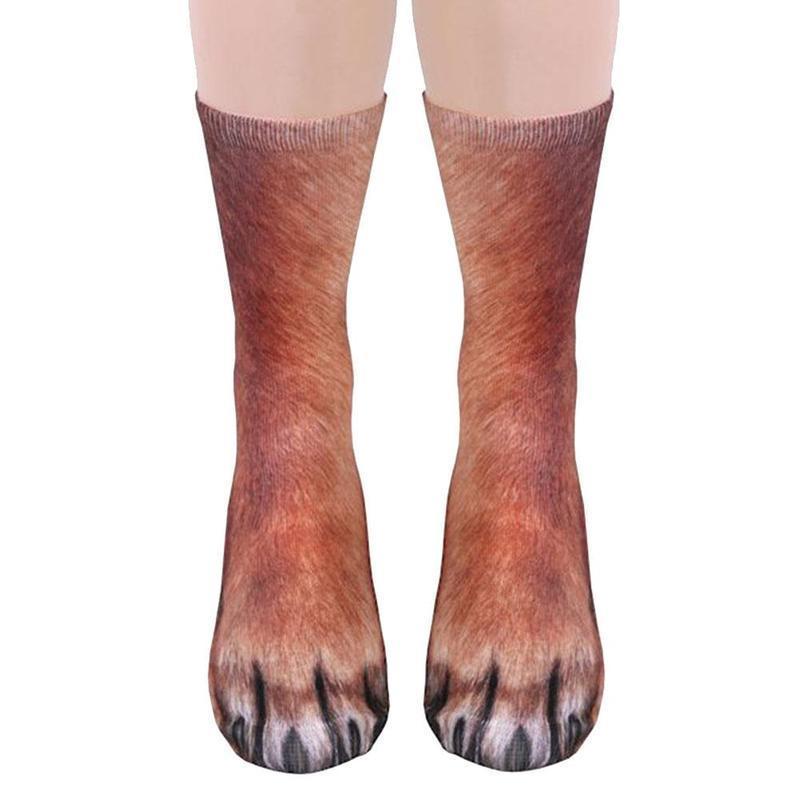 Creative-3D-Print-Adult-Animal-Paw-Socks-Unisex-Crew-Cat-Long-Tube-Stocks-Elastic-Breathable-Sock-Do-1484961-3